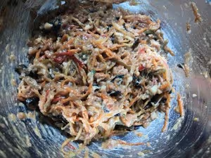 魚香肉絲餡包子
