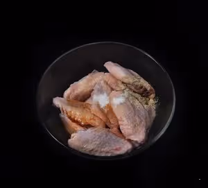 免油炸，空氣炸鍋酥脆鹹蛋黃雞翅