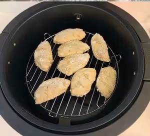 免油炸，空氣炸鍋酥脆鹹蛋黃雞翅