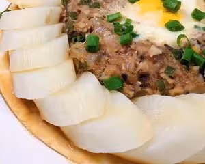 色香味俱全的肉沫蒸淮山