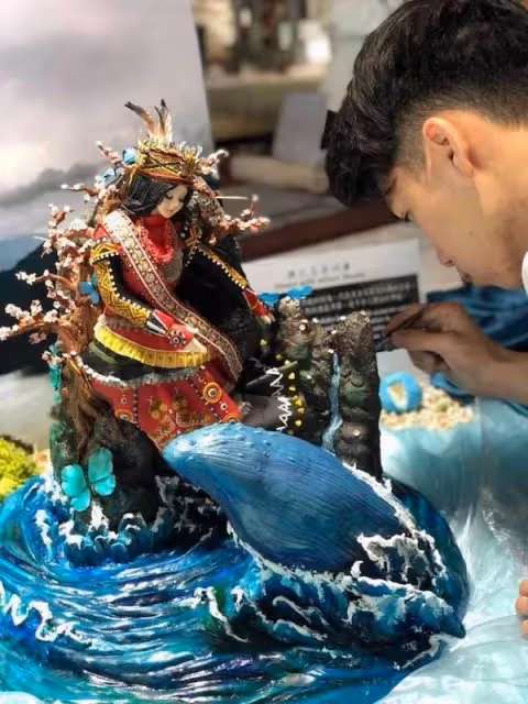 台灣之光!閱讀障礙少年「愛上做翻糖每天睡3小時」 台灣味神作「奪翻糖蛋糕國際金牌」錄取清大,網贊:追求夢想真的很感動