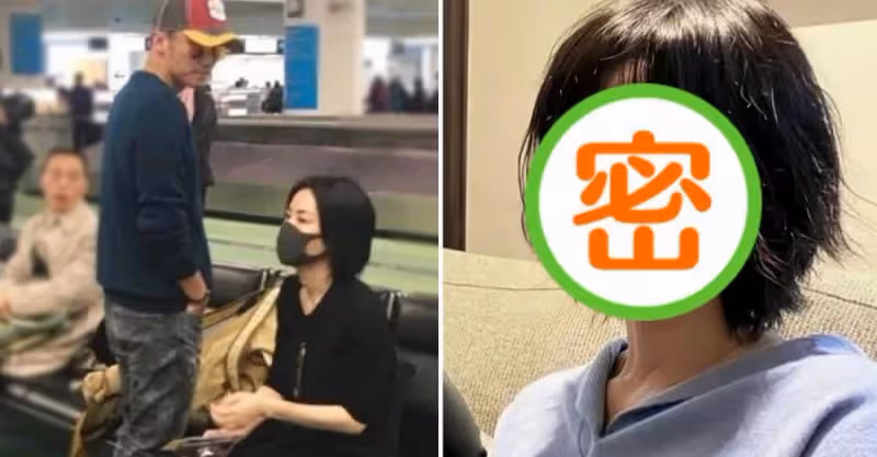 王菲近照罕曝光，和壯碩男子沙發合影，53歲換髮型皮膚白嫩如少女，網友紛紛誇讚：看起來才20歲