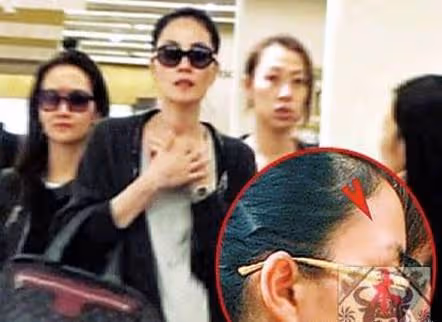 王菲近照罕曝光，和壯碩男子沙發合影，53歲換髮型皮膚白嫩如少女，網友紛紛誇讚：看起來才20歲