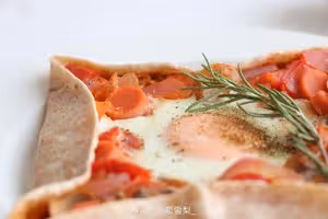 雜蔬北非蛋可麗餅🍳減脂早餐的天花板‼️卷餅版