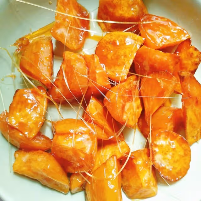會拉絲的地瓜🍠(拔絲地瓜)