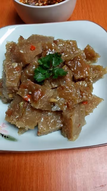河南豫中特色美食，肉燜子