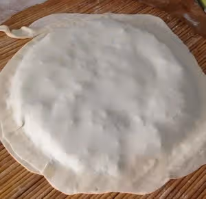 蔬菜（茴香苗）雞蛋合子