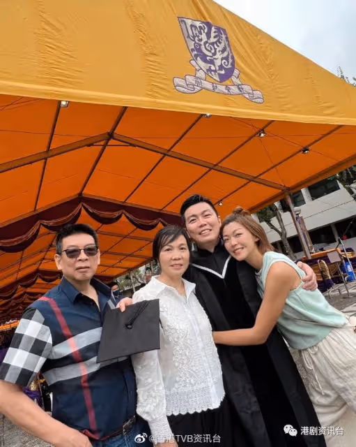 洪永城靚仔大舅曝光！中大EMBA半工讀畢業高大有型同梁諾妍餅印一樣