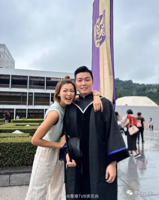 洪永城靚仔大舅曝光！中大EMBA半工讀畢業高大有型同梁諾妍餅印一樣