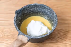 口感似乳酪de古早味蛋糕