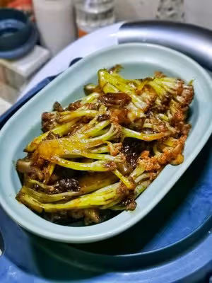 比燒烤更好吃的干煸花菜（小美版）