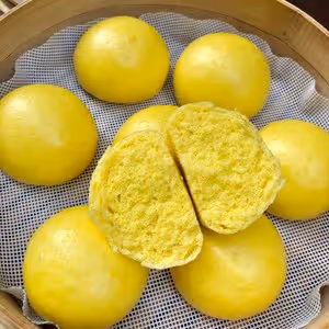 不加一滴水❗️手揉南瓜饅頭、鬆軟可口