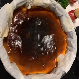 網紅巴斯克重芝士蛋糕（空氣炸鍋做的）