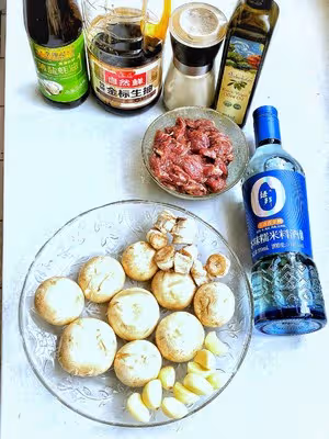 臻鮮糯米料酒之口蘑牛肉