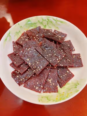 不加澱粉 豬肉脯（好吃得停不下來）