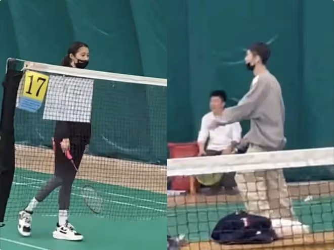 鹿晗疑似闢謠劈腿傳聞，獲女友關曉彤陪伴踢球，被贊模範情侶