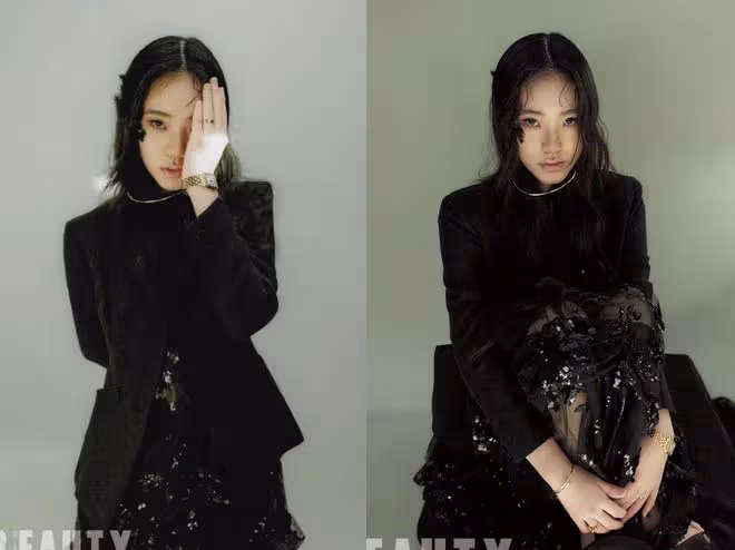 小s15歲二女兒拍大片，和大s小s及姐姐登上同一雜誌，畫風成熟