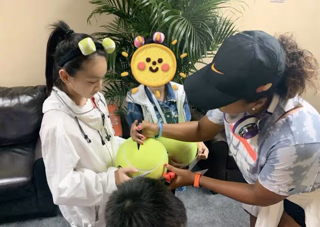 網傳森碟已走上網球職業選手道路，曾師從休伊特，7歲就開始訓練