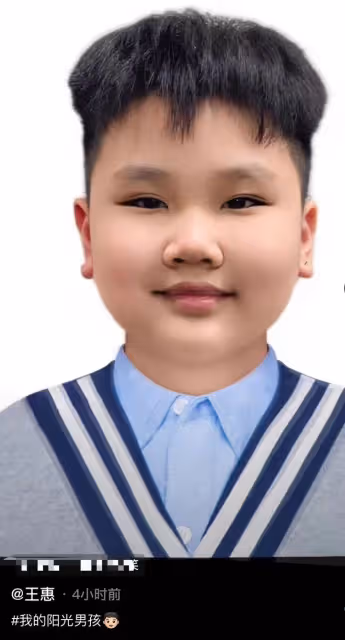 郭德綱7歲兒子長大了!臉頰變瘦顏值逆襲,疑打耳洞大耳垂吸睛