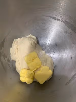 一發拉絲漢堡胚