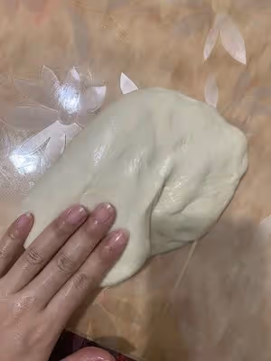 一發拉絲漢堡胚