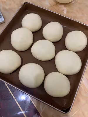 一發拉絲漢堡胚