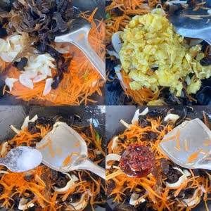 這個素魚香肉絲太下飯！😋