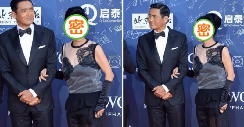 周潤發老婆太會穿！拼接裙配赫本頭太優雅，風采不輸明星，63歲了還很靚