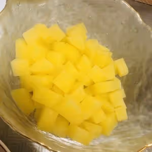 超好吃❗️孜然火腿土豆丁（燒烤料版）