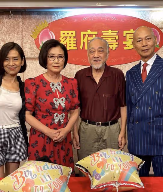 TVB藝人盧海鵬慶81歲生日，頭髮花白身形憔悴，狀態不如90歲胡楓