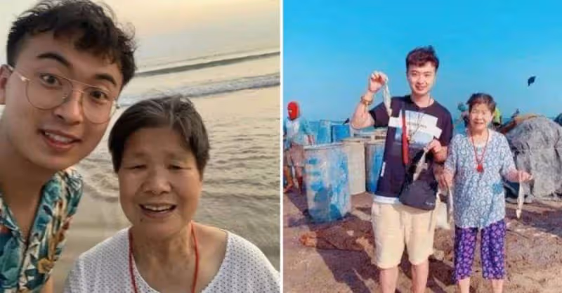 孝孫帶90歲阿嬤環球旅行，10年走遍200多座城市「我走到哪裡都帶上她」網贊：陪伴是最好的孝心