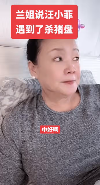 張蘭稱大S嫁汪小菲是殺豬盤 看中他是愛新覺羅汪