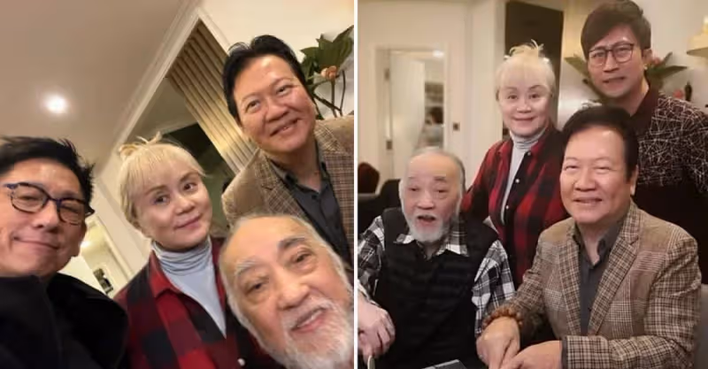 老戲骨盧海鵬迎81歲生日，須髮皆白變化大，眾星齊聚豪宅太熱鬧