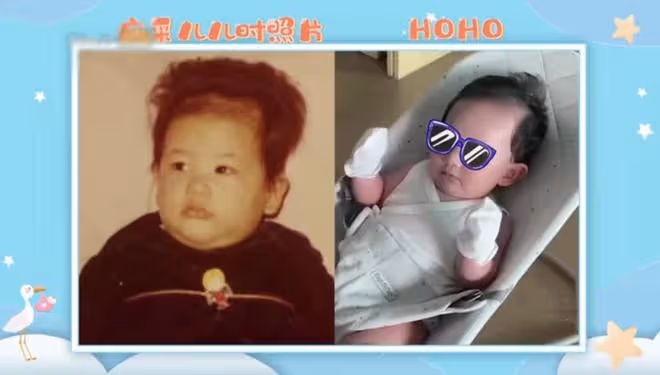 應采兒陪二胎理髮，依然給他蓄長發，HoHo五官秀氣越來越像Jasper