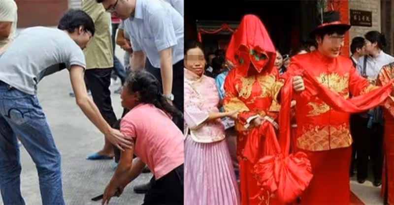 為了給弟弟買房，母親逼我嫁給一位三婚男，半年後，她跪在門口求我離婚