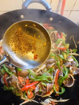 泡姜炒郡肝