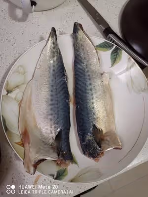 非常簡單的香煎青占魚