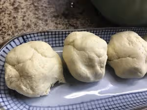 黃米麵豆沙黏餅