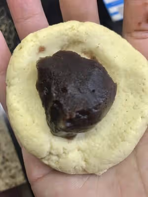 黃米麵豆沙黏餅