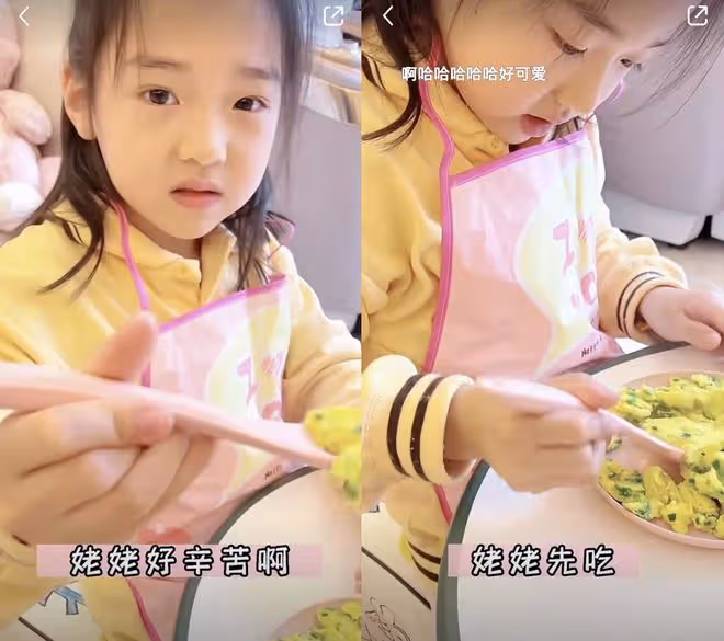 董璇母女拍溫馨寫真，6歲小酒窩托腮甜笑顏值高，越來越像高雲翔