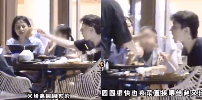 43歲高圓圓無濾鏡工作圖曝光，肌膚白皙緊緻，穿禮裙秀香肩顯知性