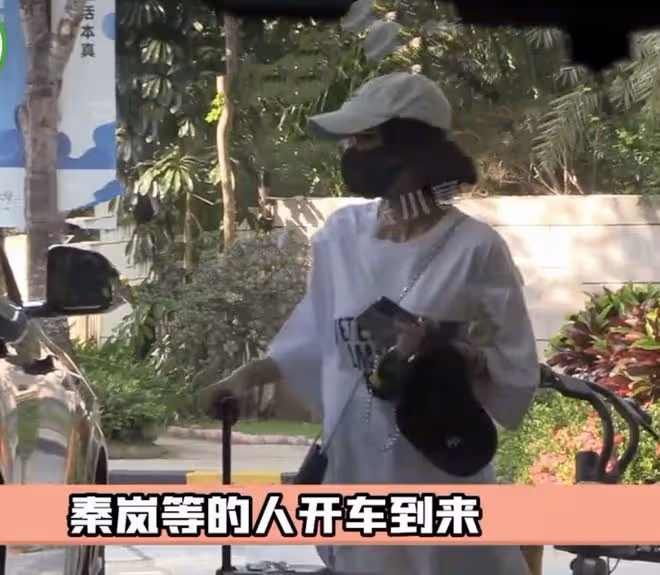 秦嵐魏大勛姐弟戀實錘！兩人挽手游三亞同住酒店，男方心不在焉