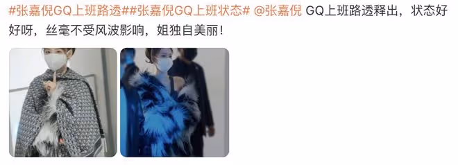 張嘉倪風波後首曬美照，參加晚會造型明艷動人，顏值實力碾壓邵晴