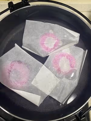 【減脂人早餐必備】無油無糖全麥火龍果貝果自帶甜味有嚼勁對於減肥的人來說真的好吃關鍵純天然麵包