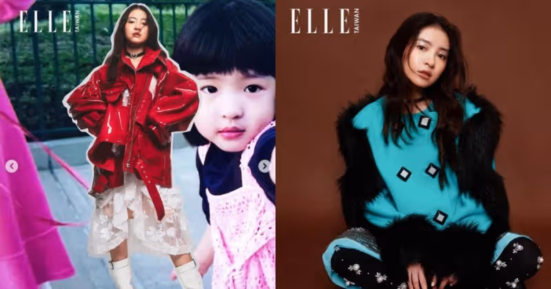 余皓然「校花女兒」登上雜誌　網呼：人間仙女