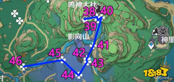 原神緋櫻繡球在哪裡收集 緋櫻繡球收集路線分布圖大全