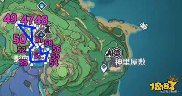 原神緋櫻繡球在哪裡收集 緋櫻繡球收集路線分布圖大全