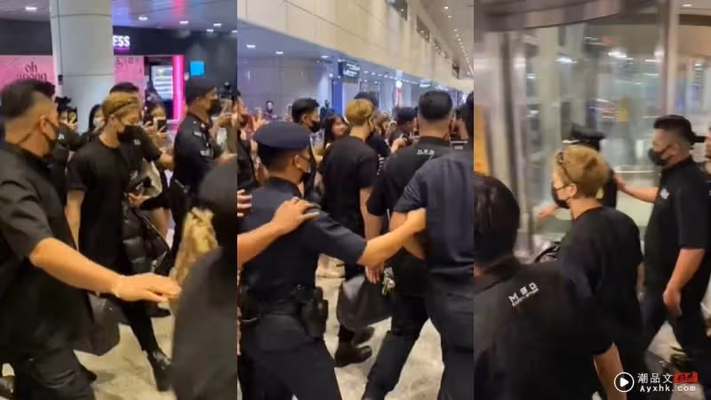 王嘉爾抵馬！保安圍人牆    暖心提醒粉絲：不要推、慢慢來！