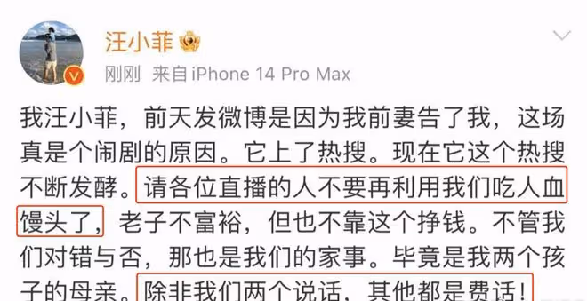張蘭自曝和汪小菲已無聯繫，深夜自責稱是不合格的母親，隔空道歉