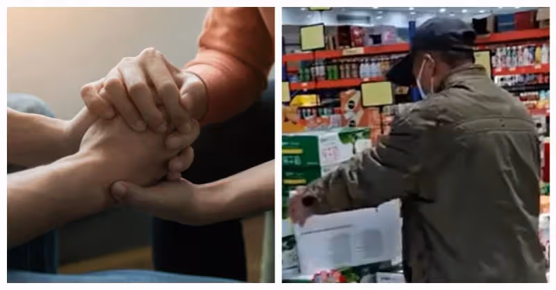 癌末妻想喝牛奶！撿回收阿伯「攢錢進超市」哀嘆：買不起  老闆「脫口善意謊言」惹哭網友